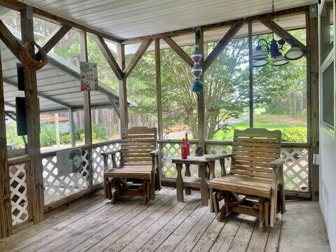 Outdoor patio space